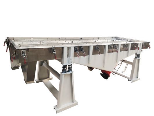 Linear vibrating screen